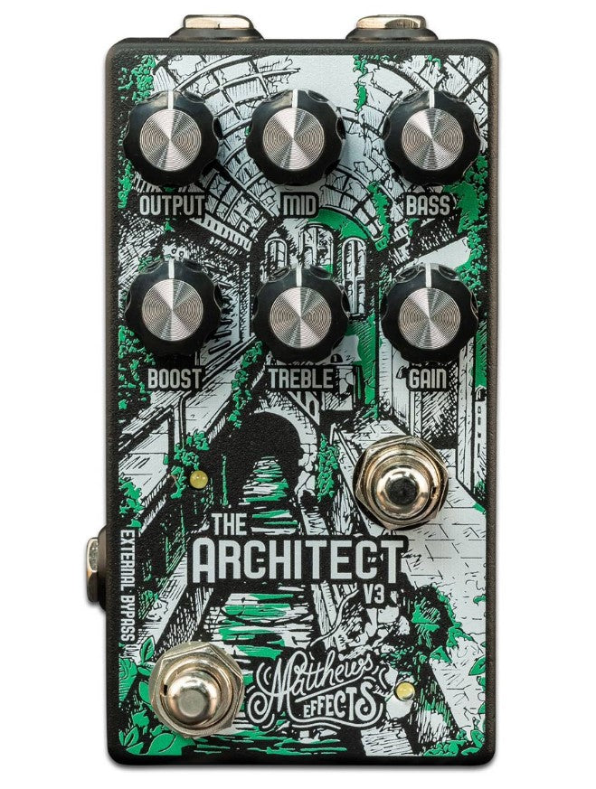 Matthews Effects Architect V3- Foundational Overdrive/Boost Pedal (NOS)