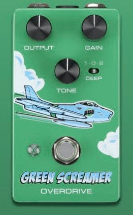 BBE Sound Modified Green Screamer Overdrive Pedal (NOS)