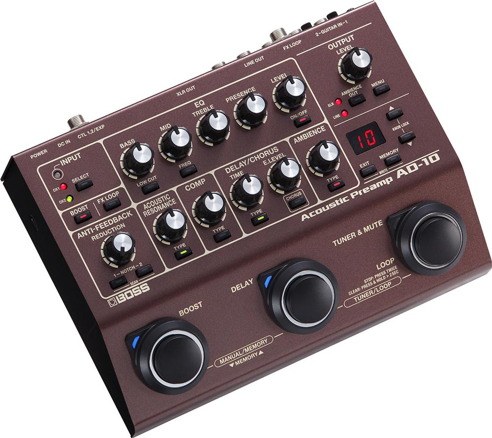 Boss AD-10 Acoustic Preamp