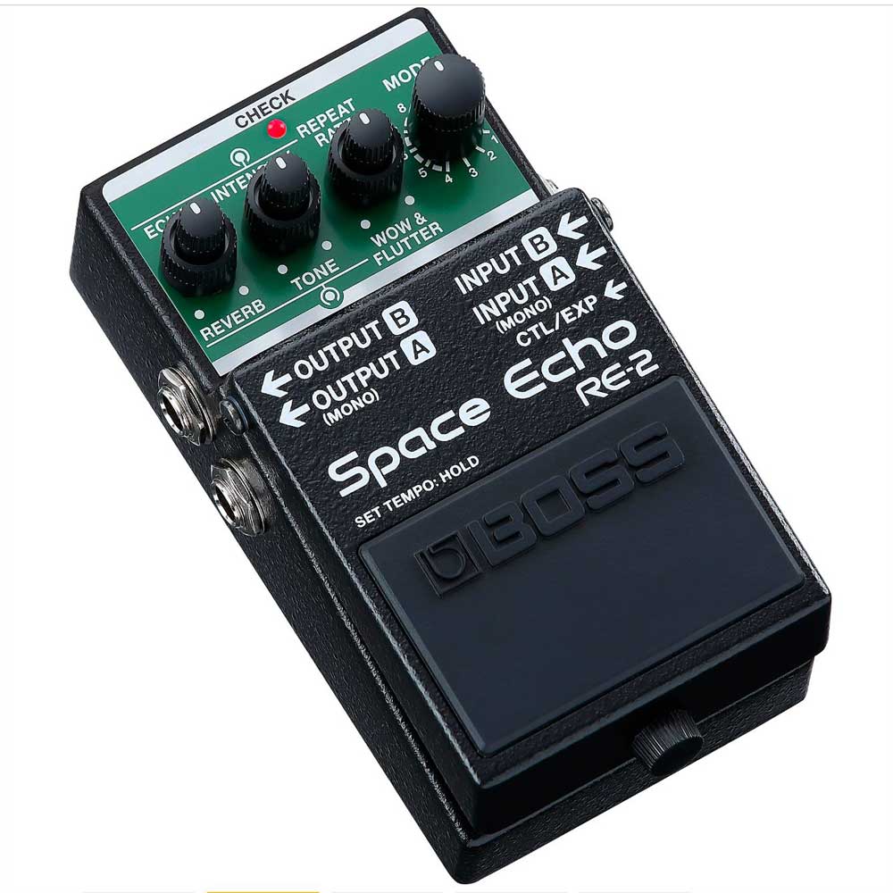 Boss RE-2 Space Echo Delay and Reverb Effects Pedal