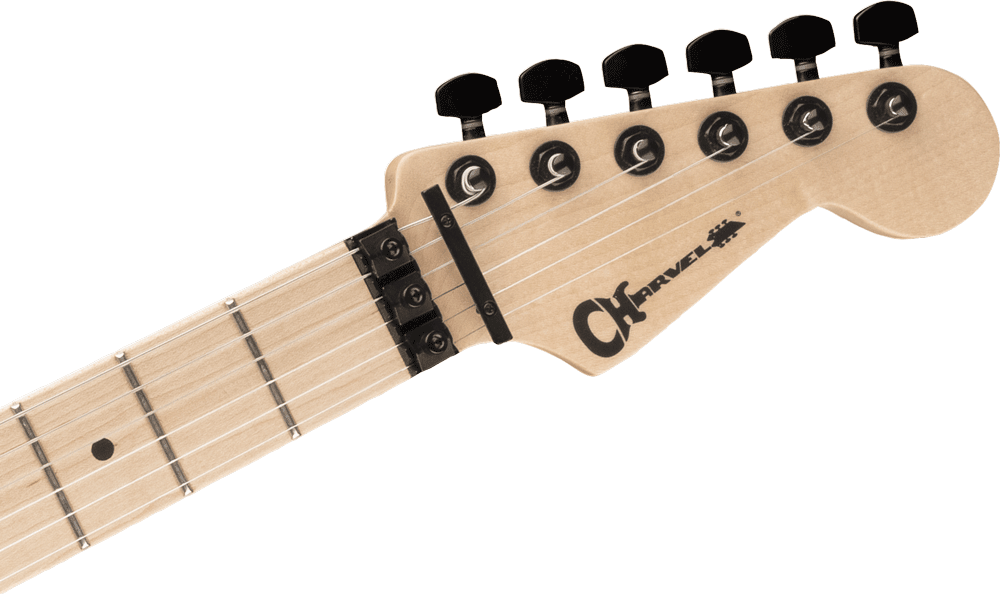 Charvel Satchel Signature Pro-Mod DK22 HH FR M - Satin White Bengal
