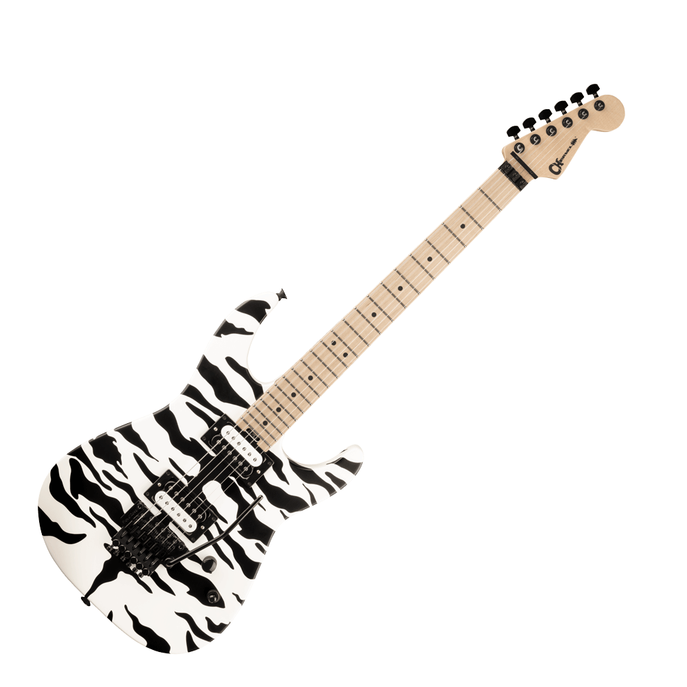 Charvel Satchel Signature Pro-Mod DK22 HH FR M - Satin White Bengal