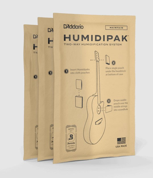D'Addario Humidipak Maintain Replacement 3-Pack