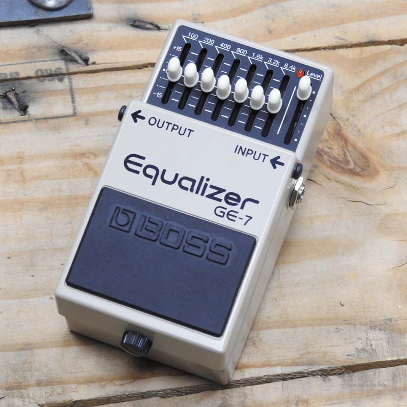 Boss GE-7 Graphic Equalizer Pedal (7 Bands) – Flipside Music
