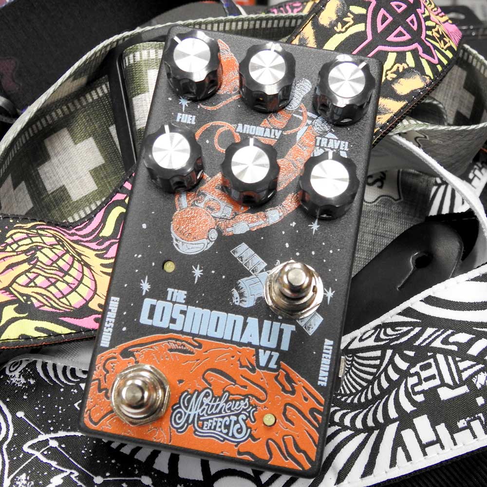 Matthews Effects -The  Cosmonaut V2 Multi Delay/Reverb Pedal