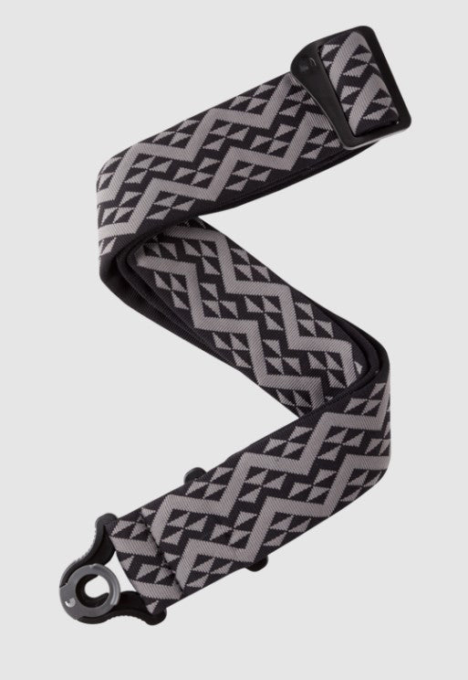 D'Addario Auto Lock Guitar Strap - Geometric