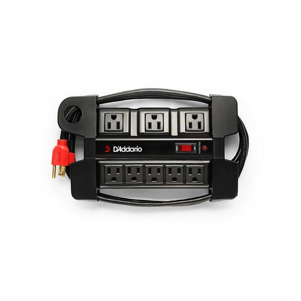 D'Addario Tour Grade Power Base Musician Power Strip