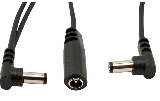 RockBoard Flat Daisy Chain Cable, 2 Outputs, angled