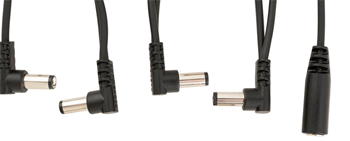 RockBoard Flat Daisy Chain Cable, 4 Outputs, straight