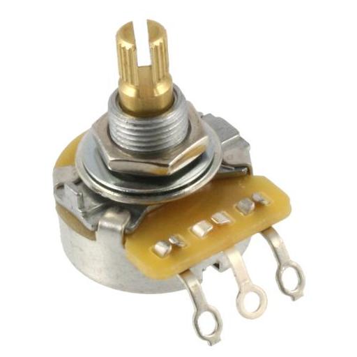 Allparts EP-4985 CTS 250K Linear Split Knurled Tone Pot