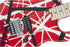 EVH Guitars Striped Series 5150 - Red with Black and White Stripes