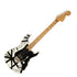 EVH Striped Series '78 Eruption Electric Guitar - White with Black Stripes Relic