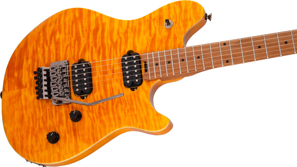 EVH Wolfgang WG Standard QM - Transparent Amber