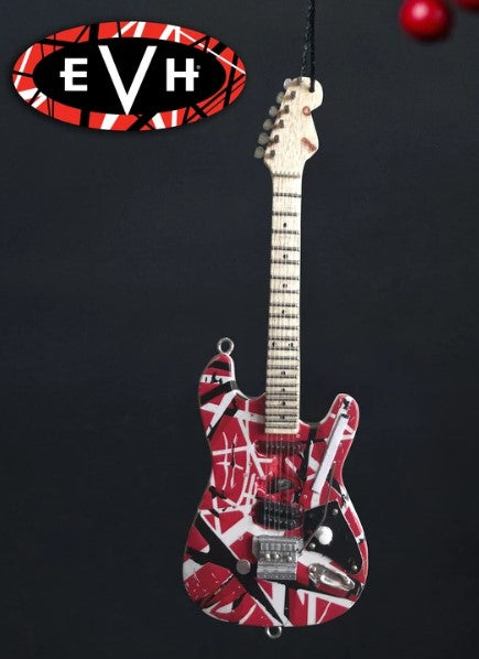 AXE HEAVEN 6" EVH Frankenstein Guitar Holiday Ornament