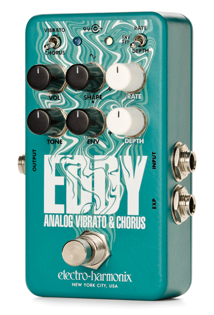 Electro-Harmonix Eddy Vibrato Chorus Pedal Electro-Harmonix Eddy Vibrato Chorus Pedal