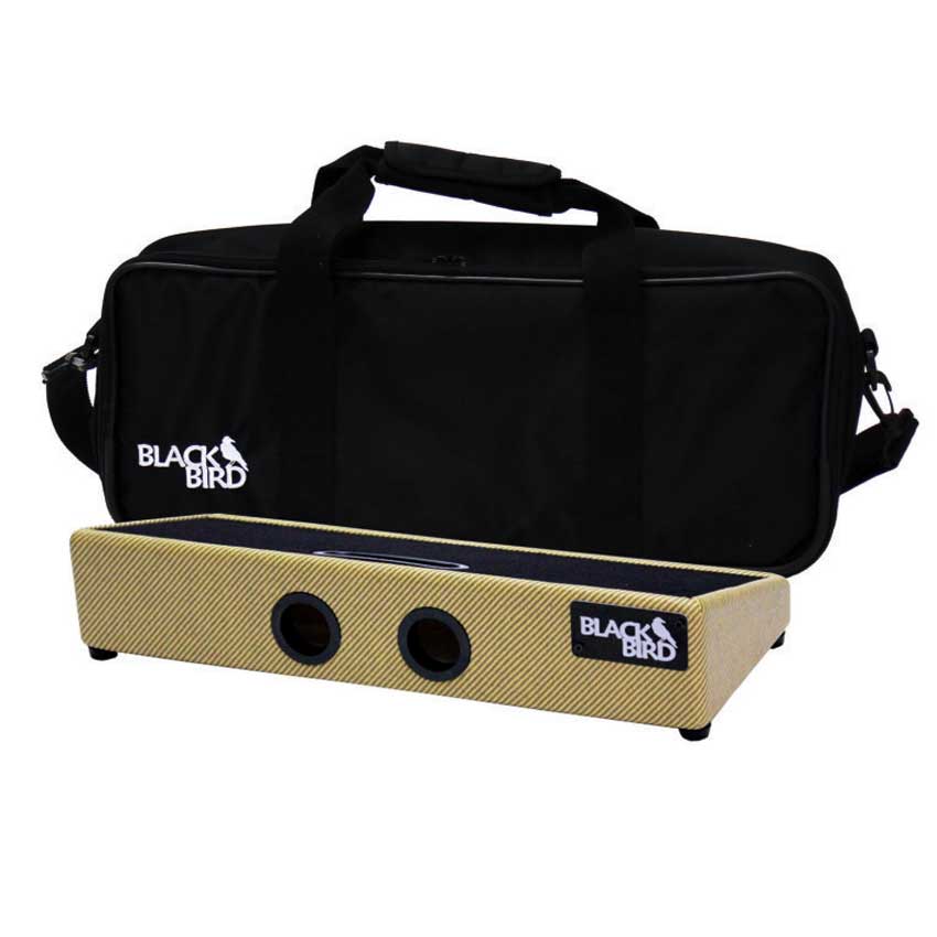 Blackbird Pedalboards Tolex Series Feather Board with Gig Bag- Tweed