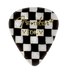 Fender 351 Shape Checker Graphic Guitar Pick Pack 12 Pack, Medium