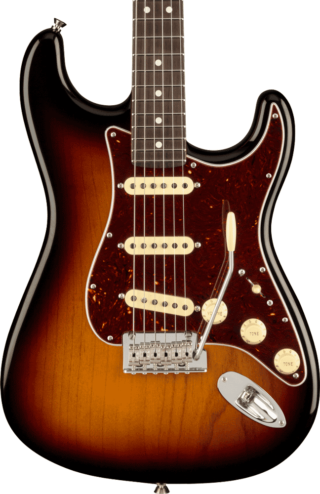 Fender American Professional II Stratocaster - 3-Color Sunburst - Rosewood Fingerboard