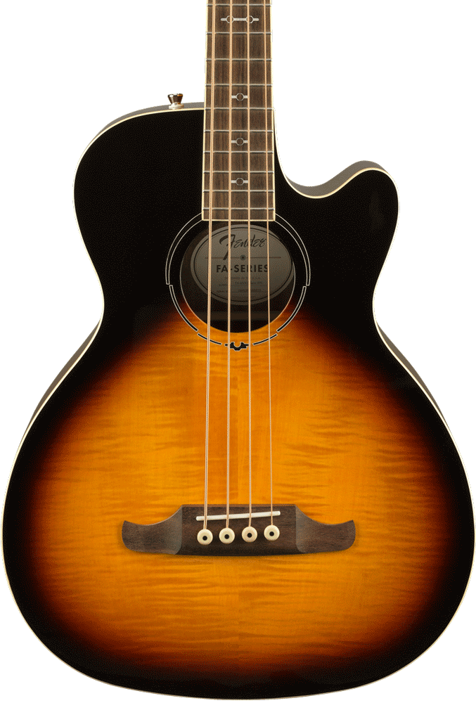 Fender FA-450CE Acoustic/ Electric Bass Guitar - Sunburst