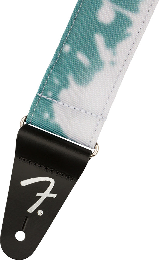 Fender Tie Dye Acid Wash Strap, Teal