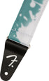 Fender Tie Dye Acid Wash Strap, Teal