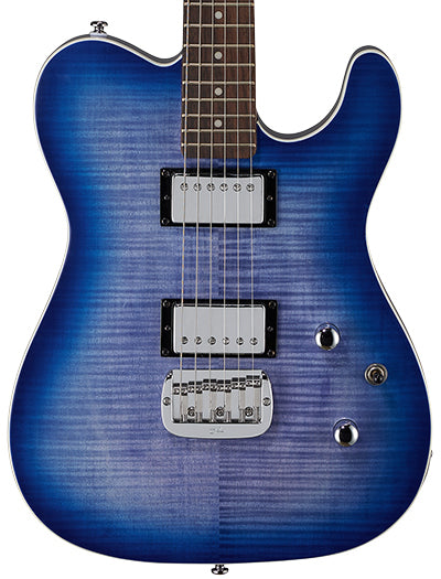 G&L Guitars ASAT Deluxe Carved Top - Bright Blueburst