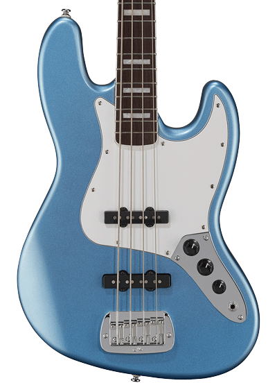 G&L Guitars Tribute Series JB Bass Guitar, Lake Placid Blue