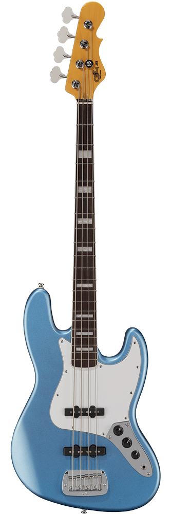 G&L Guitars Tribute Series JB Bass Guitar, Lake Placid Blue