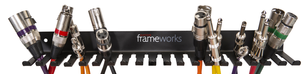 Gator Frameworks Wall Mountable Cable Hanger And Organizer