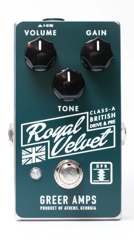 Greer Amps Royal Velvet Class-A British Drive