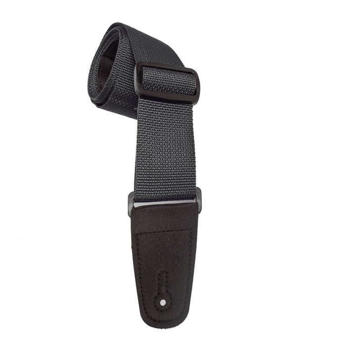 Henry Heller 2" Polypro Vegan Guitar Strap - Black