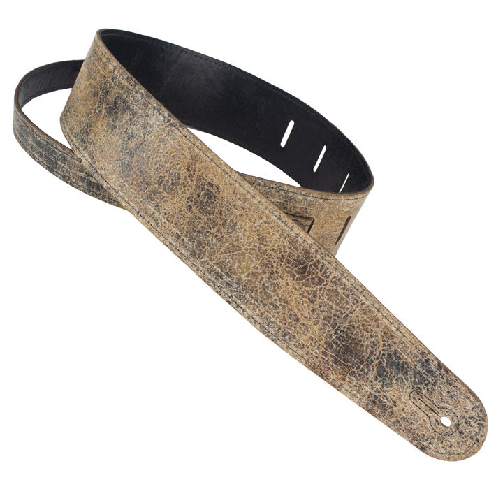 Henry Heller 2.5 "Distressed Capri Leather Strap - Brown