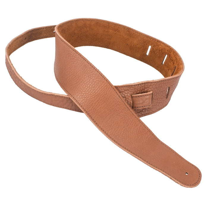Henry Heller 2.5" American Buffalo Leather Strap in Brown