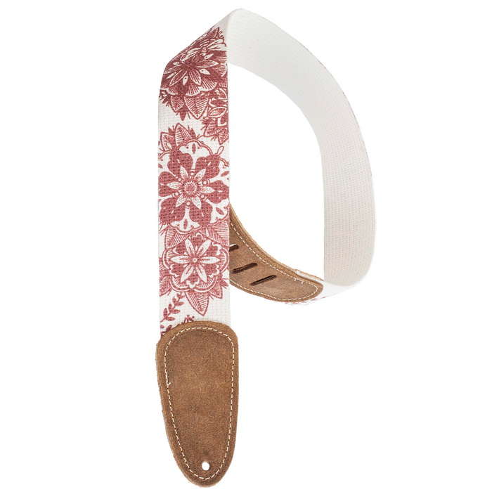 Henry Heller David Hale Series 2" Basic Natural Cotton w/Printed Design on Cotton - Flower