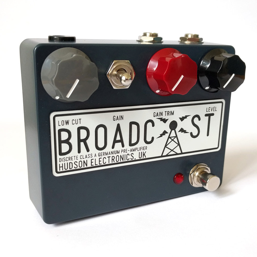 Hudson Electronics, UK Broadcast Pre-Amp Pedal (3-Way Gain Toggle)