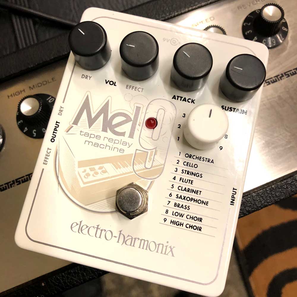 mel9 pedal Electro Harmonix MEL9 Tape Replay Machine Pedal