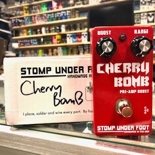 Stomp Under Foot Cherry Bomb Treble Booster