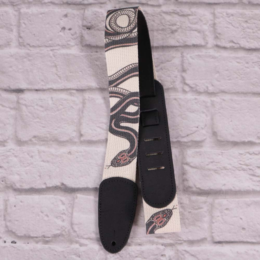 Henry Heller David Hale Series 2" Basic Natural Cotton w/Printed Design on Cotton - Snake