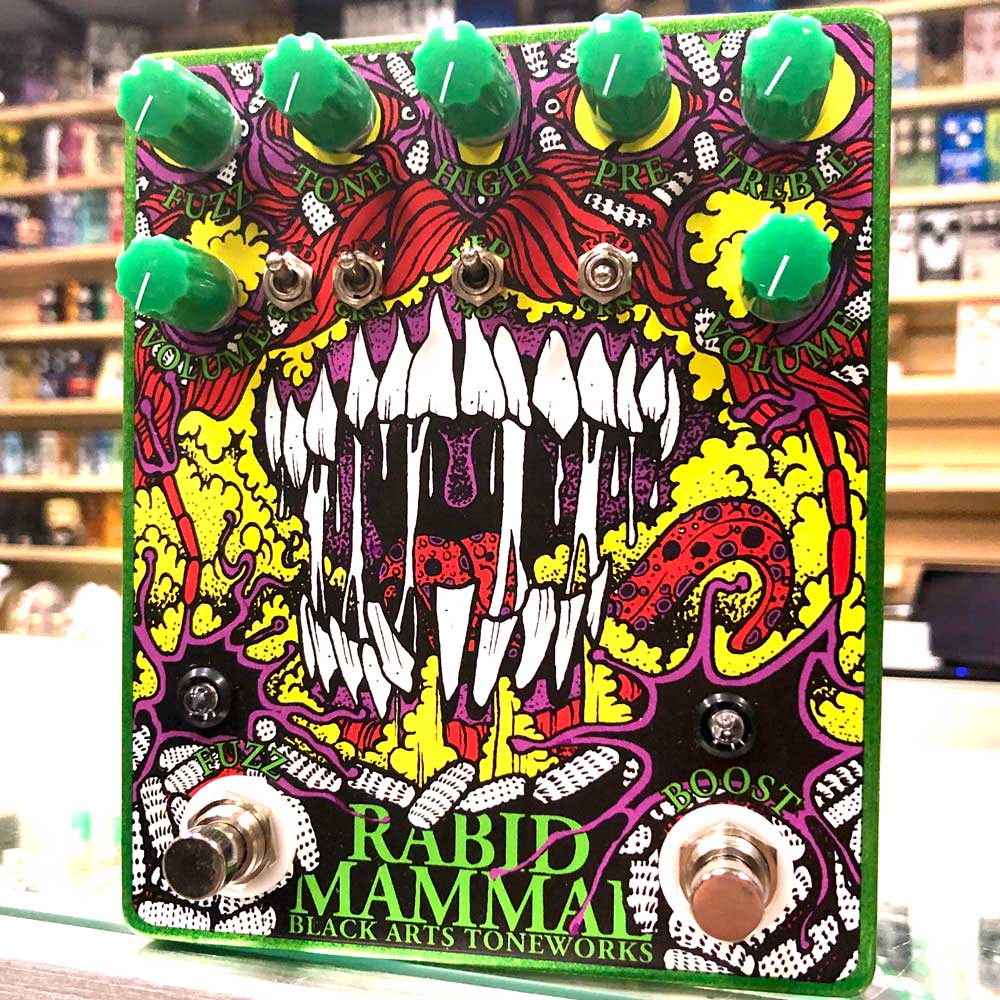 Black Arts Toneworks Rabid Mammal V2 Matt Pike Fuzz-Boost Pedal