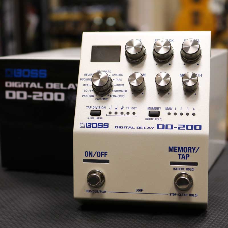 BOSS ( ボス ) DD-200 Digital Delay エフェクター デジタルディレイ ボス：ワタナベ器 天ＳＨＯＰ - 楽器・音響機器