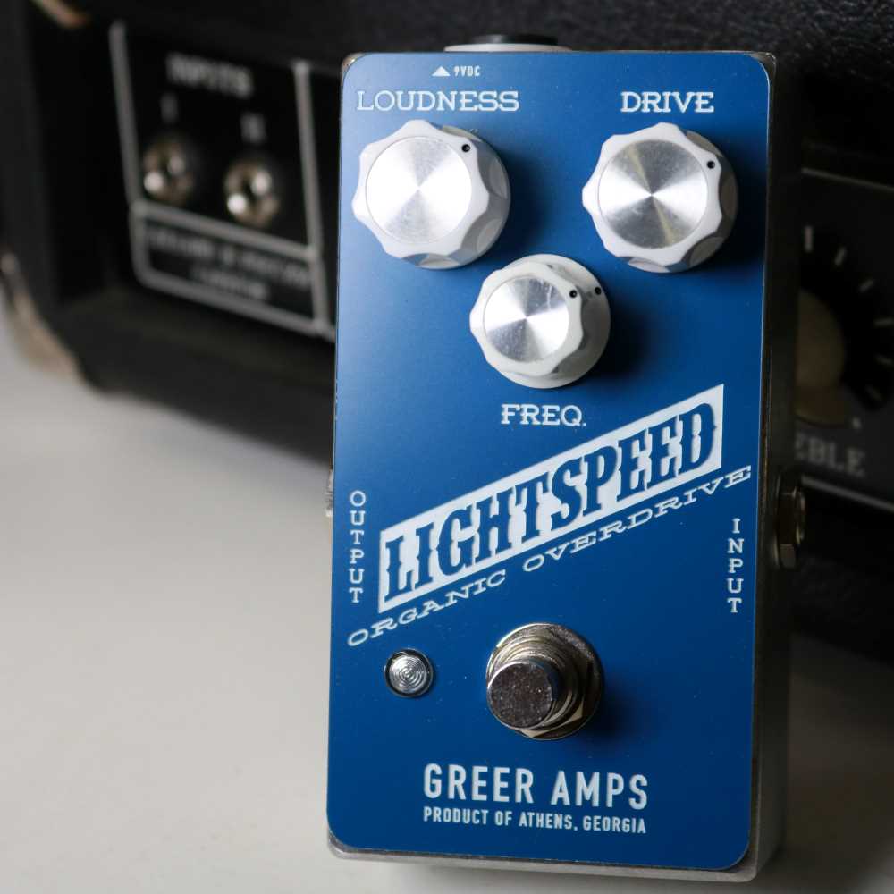 Greer Amps Lightspeed Organic Overdrive Pedal