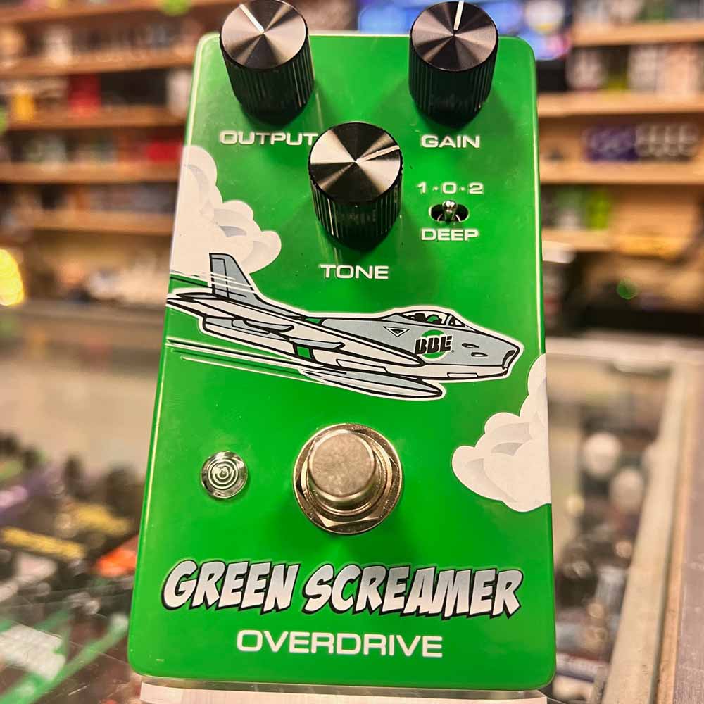 BBE Sound Modified Green Screamer Overdrive Pedal (NOS)