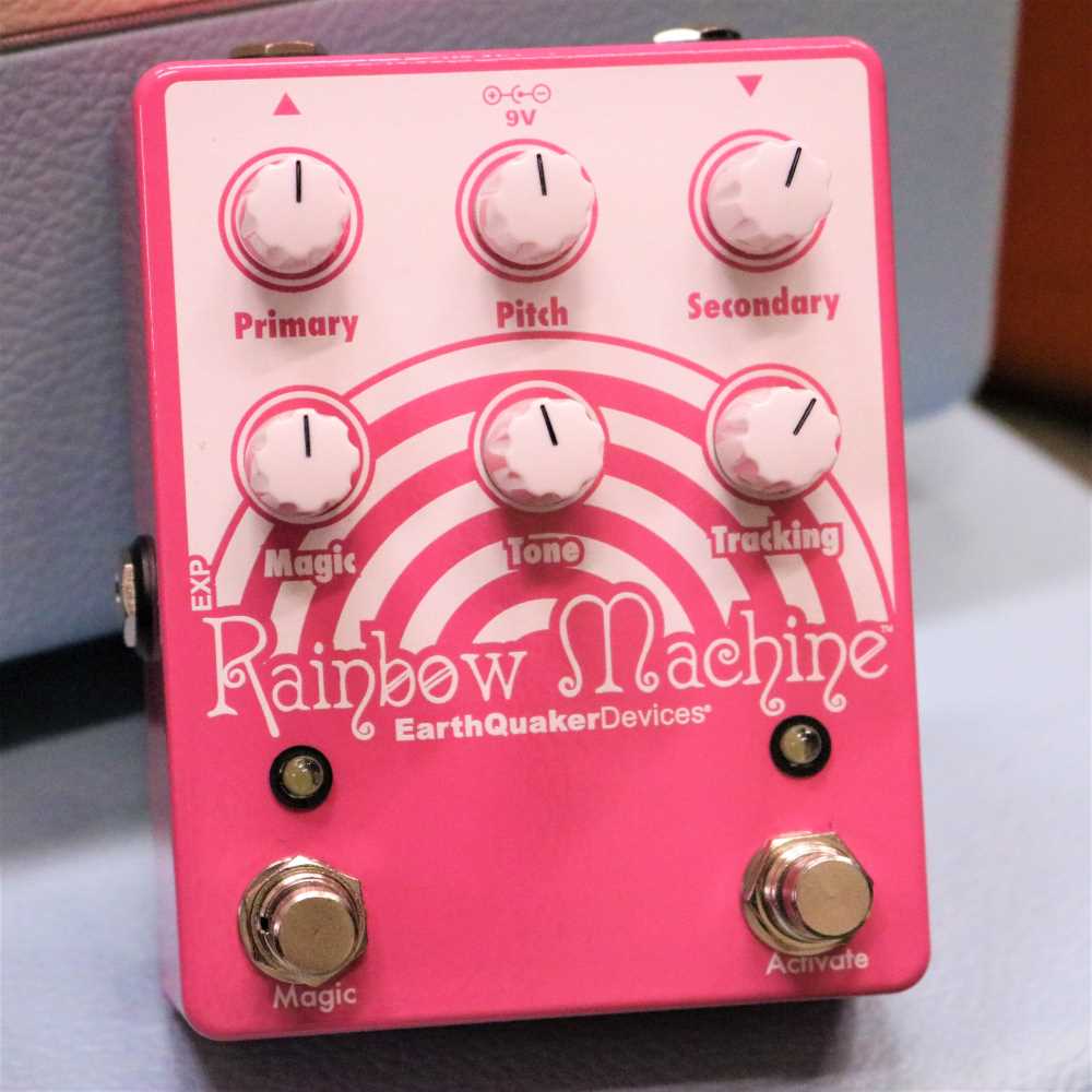 EarthQuaker Devices Rainbow Machine Polyphonic Pitch Mesmerizer Guitar Effects Pedal