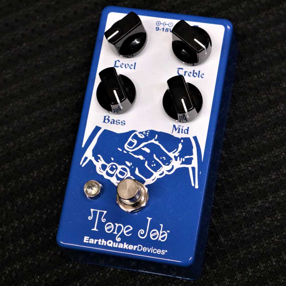 tone job pedal EarthQuaker Devices Tone Job V2 EQ & Boost Pedal