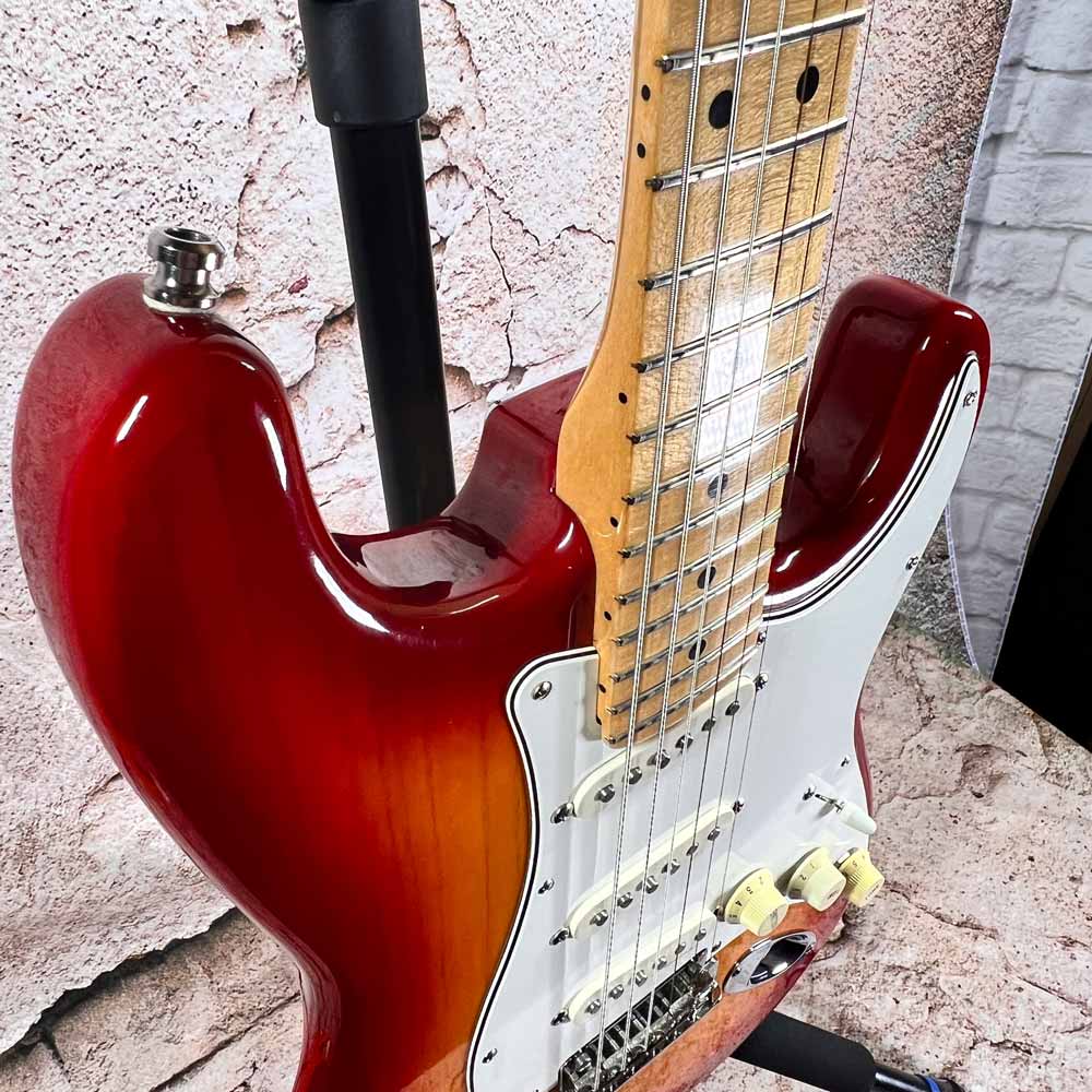 Used:  Fender Custom Shop Stratocaster - Aged Cherry Sunburst