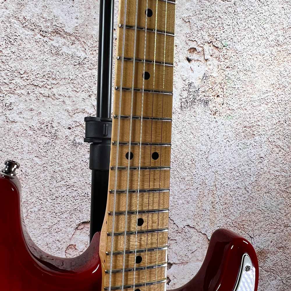 Used:  Fender Custom Shop Stratocaster - Aged Cherry Sunburst