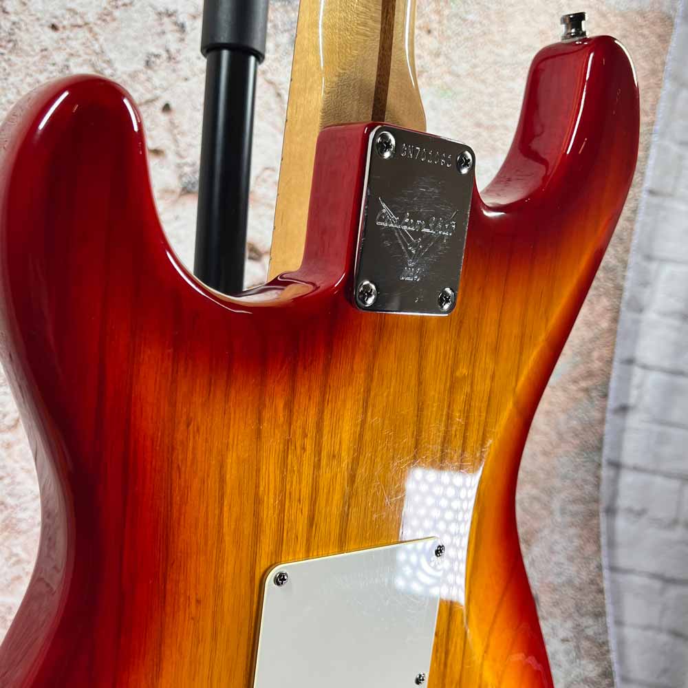 Used:  Fender Custom Shop Stratocaster - Aged Cherry Sunburst