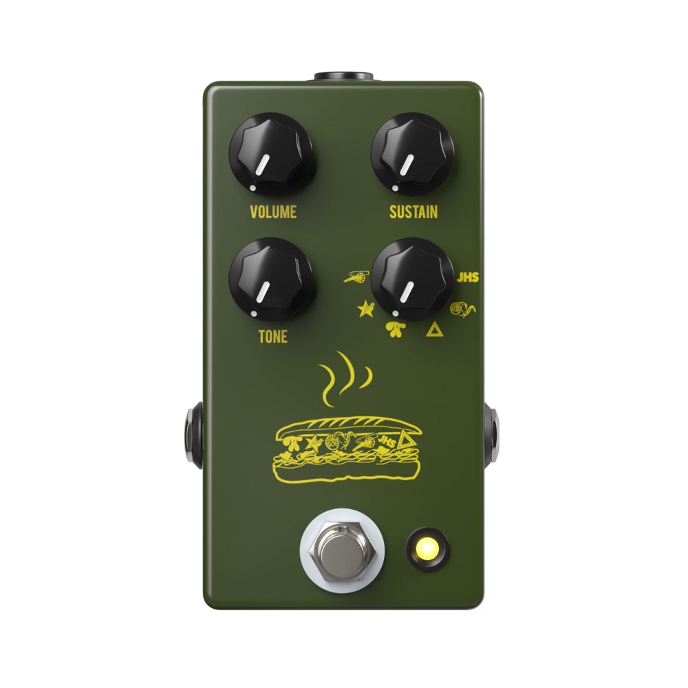 JHS Pedals Muffuletta  Distortion/Fuzz Pedal - Army Green Edition