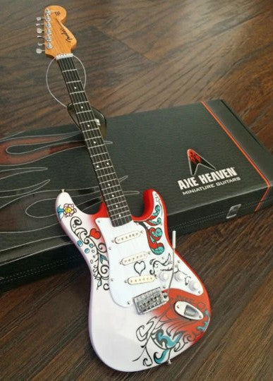 AXE HEAVEN Jimi Hendrix Mini Fender™ Strat™ Monterey Guitar Model