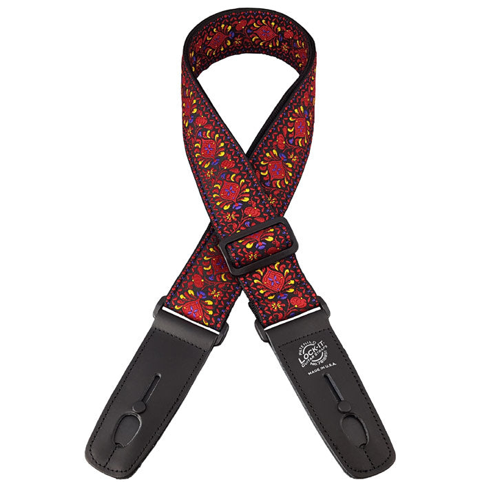 Lock-It Straps Moraccan Retro Vintage Series Guitar Strap